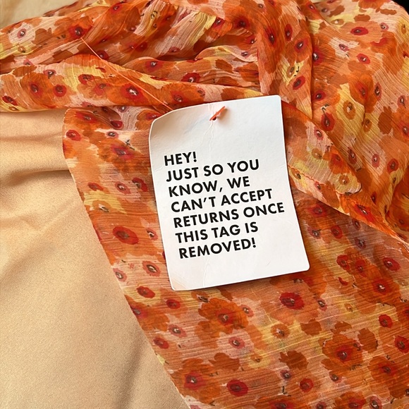 NWT ASOS OFF-SHOULDER SZ 10 DITSY FLORAL SHIRRED MAXI DRESS SHADES of ORANGE - Picture 8 of 15